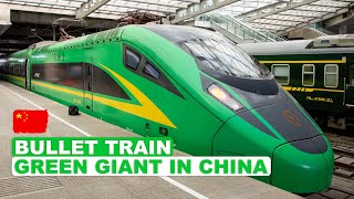 Riding The Green Giant CR200J  China Bullet Train  First Class  Shanghai To Jiaxing [upl. by Inalaehak634]