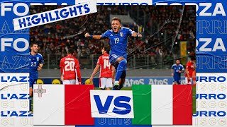 Highlights MaltaItalia 02  Qualificazioni EURO 2024 [upl. by Nirtiac]