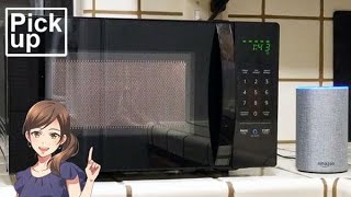 米アマゾンが家電 声で操作できる電子レンジ [upl. by Einahpets]