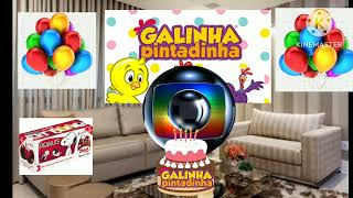 Globo de uma Galinha Pintadinha Aniversário [upl. by Anairam]