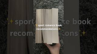 ✨sport romance book recommendations✨tbrjar bookrecommendations books booktube [upl. by Airtemed]