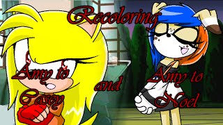 Recoloring Amy to Casey and Amy to Noel Requests [upl. by Blancha78]