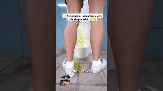 STOP Urinal Splashback With This PROVEN Tip🚽 [upl. by Alena]