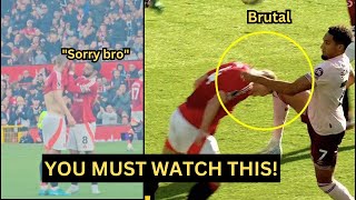 Unseen footage VIRAL Bruno Fernandes show classy gesture to deligt after head injury [upl. by Erna]