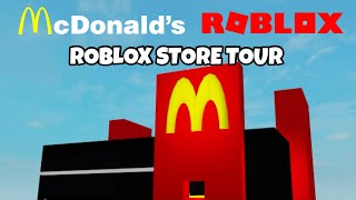 Roblox Store Tour 1  Modern McDonald’s [upl. by Rohn847]