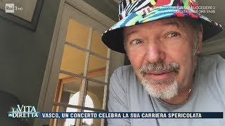 Vasco Rossi record mondiale di vendite per ununica data  La Vita in Diretta 25052017 [upl. by Monto515]