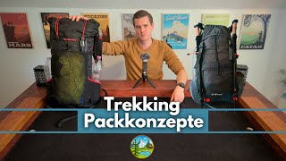 Ultraleicht Rucksack Wie packt man richtig [upl. by Ramad881]