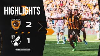 Hull City 21 Norwich City  Highlights  Sky Bet Championship [upl. by Sethrida]