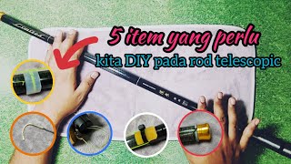 DIY telescopic fishing rod [upl. by Mamoun]