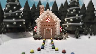 GingerBread House SpeedBuild  ROBLOX BLOXBURG   tour [upl. by Earej]