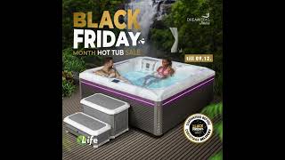 Black Friday Sale  up to 30 OFF Wellis Hot Tubs amp Swim Spas [upl. by Meggy]