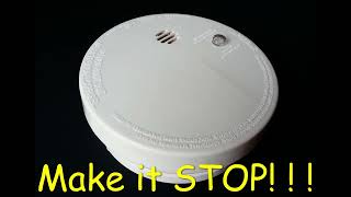 Chirping Smoke Alarm Sound Effect Low Battery Smoke Detector [upl. by Narmis]