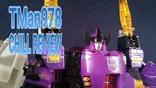 Transformers Energon Galvatron CHILL REVIEW [upl. by Novello891]