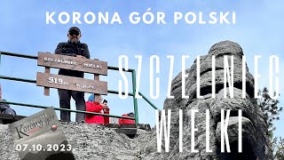 Szczeliniec Wielki Góry Stołowe Korona Gór Polski 2628 [upl. by Yllrebmik]