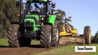 FT Deutz Fahr 6160 tested  Farm Trader [upl. by Nilrem]