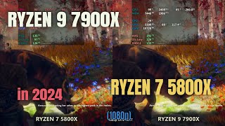 Ryzen 5800X vs Ryzen 7900x [upl. by Nawuj129]