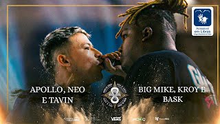 NEO APOLLO E TAVIN X KROY BASK E BIG MIKE  SEMIFINAL  BDA 8 ANOS [upl. by Oam422]