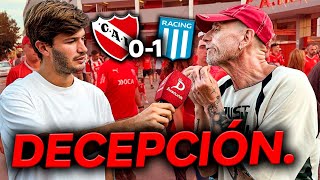 REACCIÓN CON LOS HINCHAS  Independiente 01 Racing [upl. by Biancha]