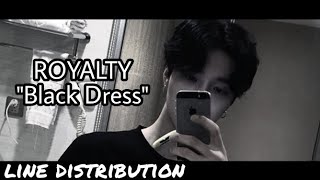 ROYALTY  Intro  quotBlack Dressquot  Line Distribution  How Would [upl. by Gerc]