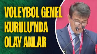 Fenerbahçeli Hulusi Belgü siyasete girdi hemen müdahale geldi Voleybol Genel Kurulunda olay anlar [upl. by Introc395]