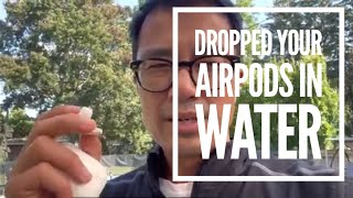 Dropped AirPod Pro in water [upl. by Aneez]