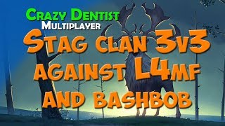 Northgard Stag clan in 3v3  against L4mf and bashbob [upl. by Dupaix]