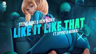 Like It Like That  Steve Aoki amp Ben Nicky  ftSpyro amp Maikki   HARDS [upl. by Romelda]