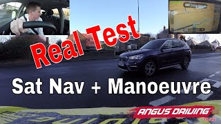 Full Real New Driving Test With Sat Nav And New Manoeuvres Fully Explained In Edinburgh 2017 [upl. by Hauck]