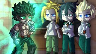 UA Teachers  The Big 3 React To Deku  Gacha React [upl. by Fadas]