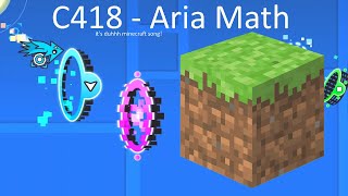 Aria Math but its a Geometry Dash layout [upl. by Dougy]