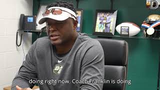 DeSoto High School HC Claude Mathis talks upcoming season [upl. by Mikaela]