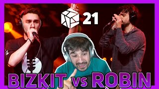 BizKit vs Robin  GBB 21  Reaccion [upl. by Forras711]