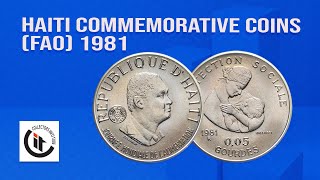 Haiti Food and Agriculture Organization Commemorative Coins 1981 HD [upl. by Wolgast863]