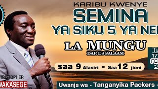 SEMINA KUBWA YA NENO LA MUNGU DAR ES SALAAM DAY 3 PART 2 TAREHE 19 FEBRUARY 2021 [upl. by Nazay]