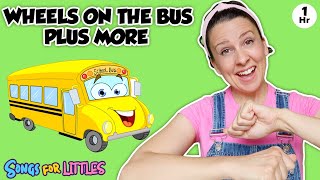 Wheels On The Bus  More Nursery Rhymes amp Kids Songs  Educational Videos for Kids amp Toddlers [upl. by Ashatan]