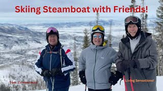 Skiing Steamboat with Friends [upl. by Baalman246]