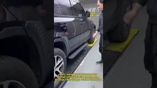 High quality aluminum retractable electric running board side step For Land Rover Defender 110 [upl. by Morgenthaler639]