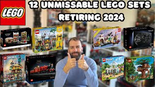 12 LEGO Sets Retiring In 2024 Not To Be Missed [upl. by Adnilrev950]