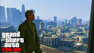 GTA 5 Online  Best Apartment View  Tinsel Towers Apt 42  Lets play Grand Theft Auto V Online [upl. by Ayinat]