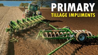 All Primary Tillage Impliments  Modern Tillage Equipments  Discover Agriculture [upl. by Cosenza]