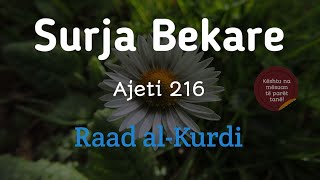 Surja Bekare216  Raad alKurdi  Kështu na mësuan të parët tanë [upl. by Gerard]