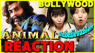 Reactions of Koreans watching a Bollywood ANIMAL OFFICIAL TRAILER  Ranbir Kapoor [upl. by Emmi]