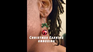 Christmas Earring Unboxing 2024 [upl. by Mcwherter]