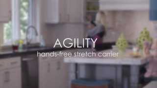 JJ Cole Agility Stretch Carrier  Hands free and easy to use [upl. by Atiner900]