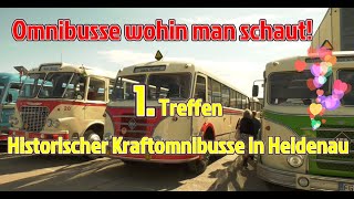 1 Treffen Historischer Omnibusse in Heidenau [upl. by Asenab]