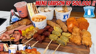 MUKBANG MAKANAN LAWSON 500 RIBU CUMA DAPET SEGINI DOANG [upl. by Naesyar617]