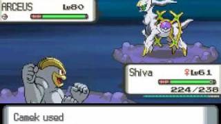 Pokemon DiamondPearl Arceus Event [upl. by Llecrep461]