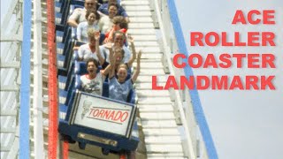 Tornado Roller Coaster Adventurelands Iconic Ride Becomes an ACE Landmark [upl. by Euhsoj]