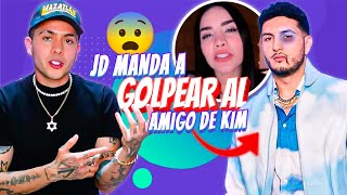 JD PANTOJA MANDA GOLPE4R A OMAR MONTES POR CANTAR CON KIMBERLY LOAIZA 😡 😱 [upl. by Doreg]