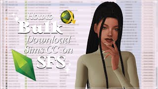 How to Bulk Download Sims CC on SFS [upl. by Fernandes]